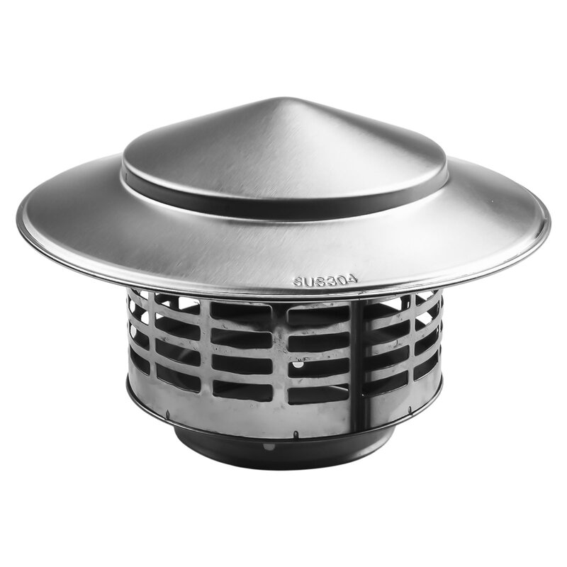 Chimney Cap For Ventilation Ducts, Stainles Steel, Cold And High Temperature Resistant, Durable, Insect Proof And Rodent Proof