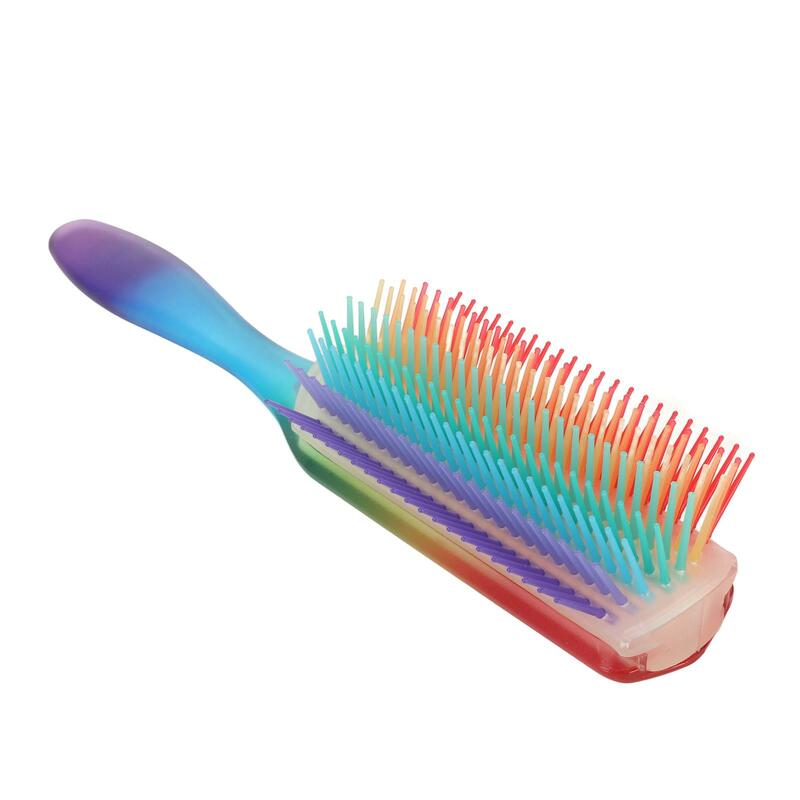 Escova de cabelo portátil para salão, qualidade Detangling e Styling, ideal para homens e mulheres
