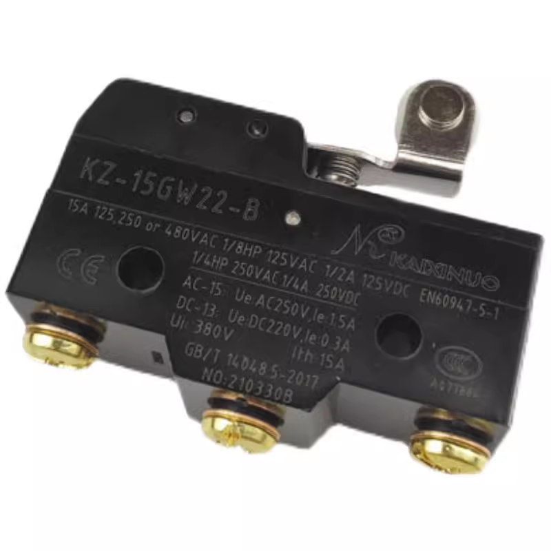 Melkthee Sluitmachine Accessoires 3 Pin Wiel Afdichting Machine KZ-15GW22B Microschakelaar Onderdelen E03/E06e02/E05