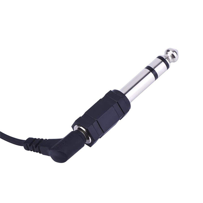 미니 잭 플러그 마이크 커넥터 어댑터, 스테레오 헤드폰 오디오 전송 컨버터, 마이크 스피커용, 3.5mm