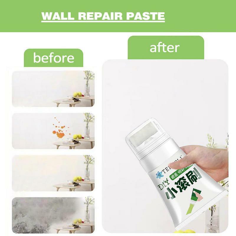 Weiße Farbe Wandre paratur Paste Walze wasser basierte DIY Wand Spackle Walze Formel Flecken entferner Patch ing Pinsel Home Reparatur werkzeug