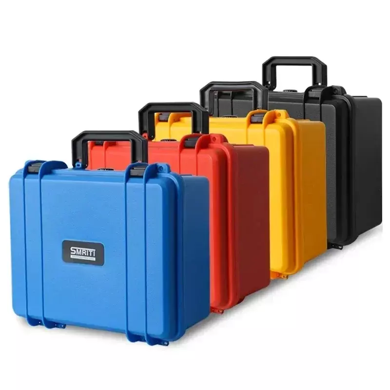 Absプラスチック楽器ツールボックス、安全装置ケース、収納ツールボックス、内部にフォーム付き屋外スーツケース、280x240x130mm、新品