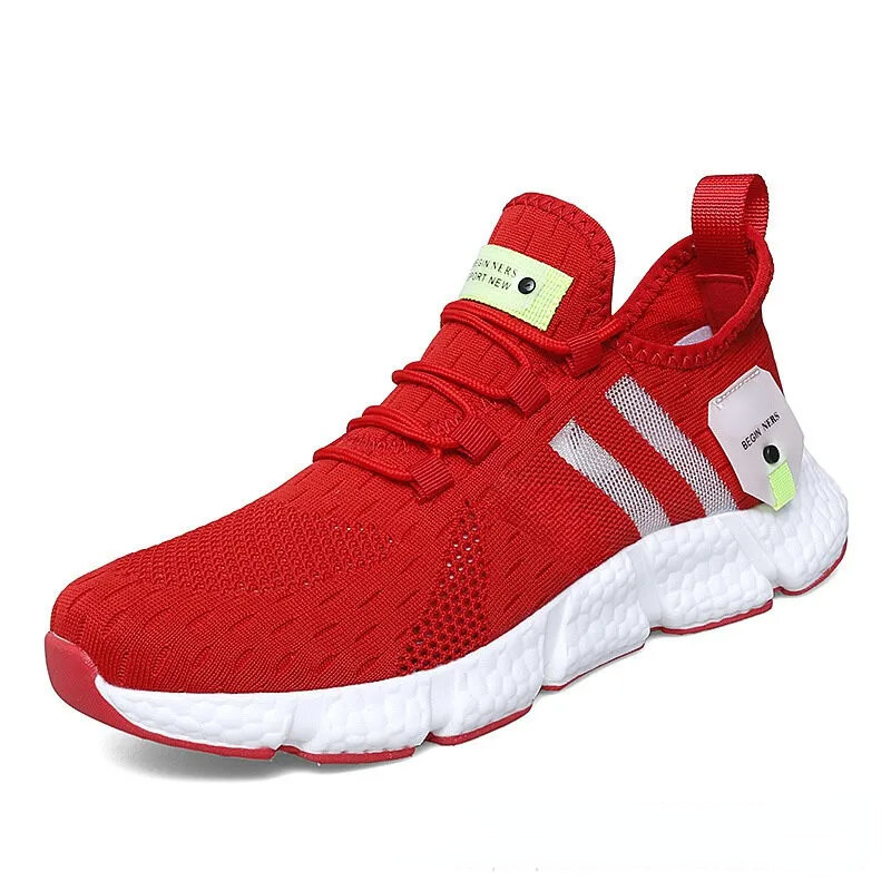 Men Shoes High Quality Fashion Unisex Sneakers Breathable Running Grey Tennis Shoes Comfortable Casual Shoe Women Plus Size 46
