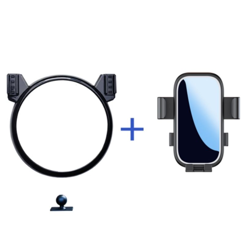 Suporte do telefone do carro para MINI Cooper, 2ª geração de tela fixa suporte carregador, montagem do telefone móvel, 2007-2010 2011 2012 2013 R56