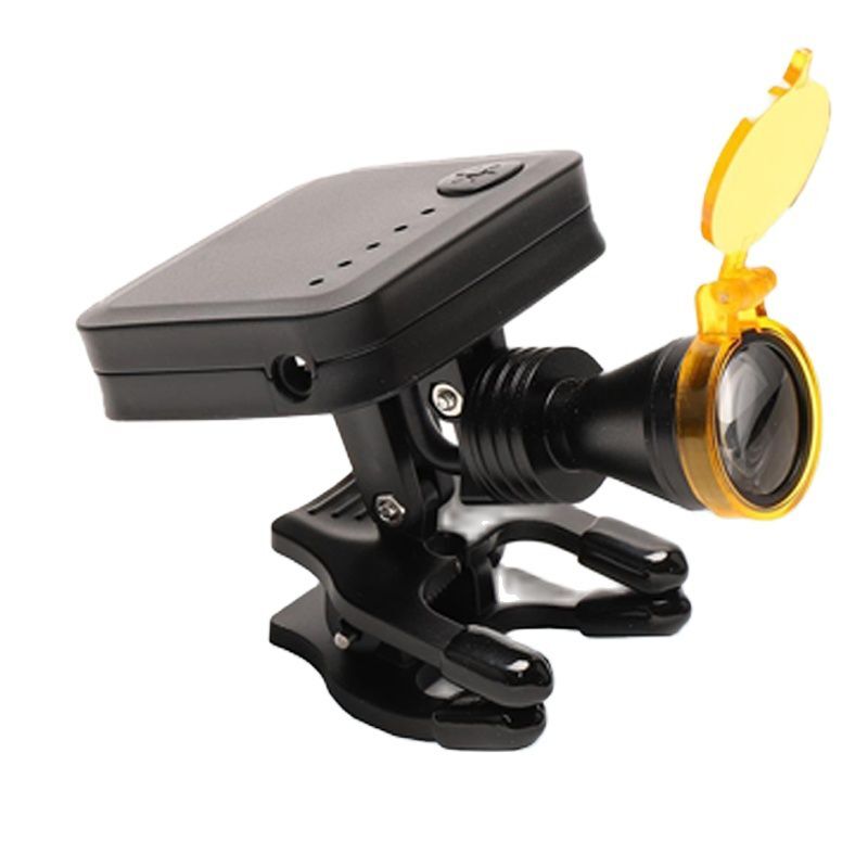 5W Wireless Headlight Clip On Medical Magnifier Magnification Binocular For Dentist Dental Loupes With Light Dentistry Tool