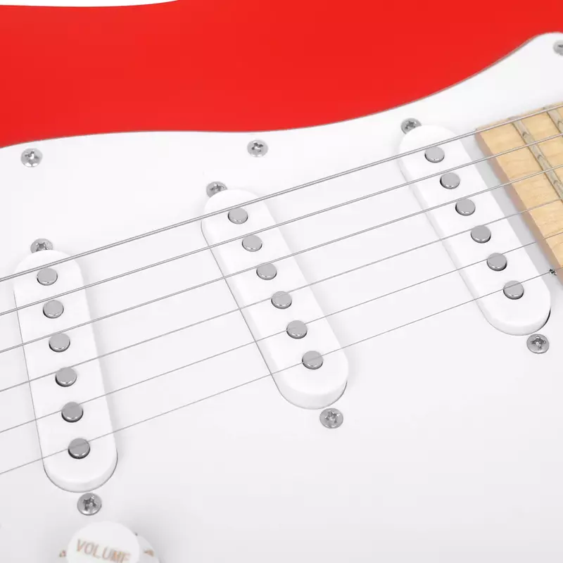 Slade neue 39 Zoll E-Gitarre 6 Saiten 22 Bünde st E-Gitarre Set Ahorn Griffbretter E-Gitarre mit Verstärker