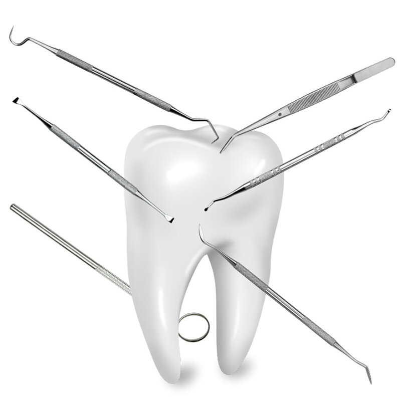 1 szt. Płytki nazębnej narzędzie do usuwania ze stali nierdzewnej lusterko stomatologiczne zestaw dentystyczny kieszonkowe urządzenie pielęgnacja zębów lusterka
