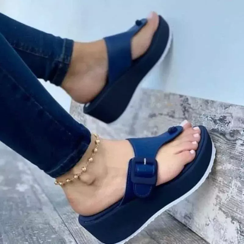 Pantofole da donna firmate estive sandali tacco basso tinta unita Indoor Outdoor bagno scarpe da donna infradito