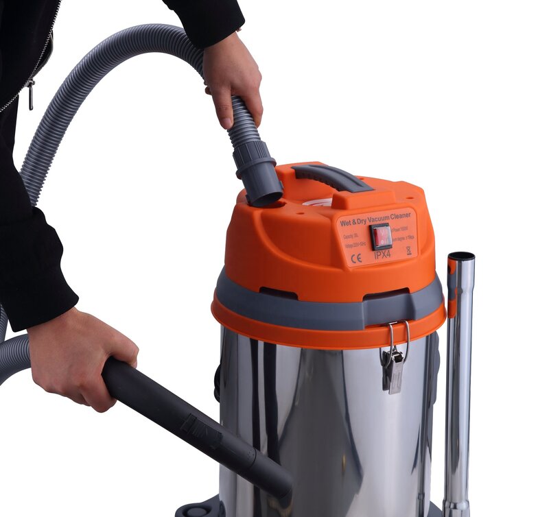 35L 1500W Stainless steel tank water filter vacuum cleaner