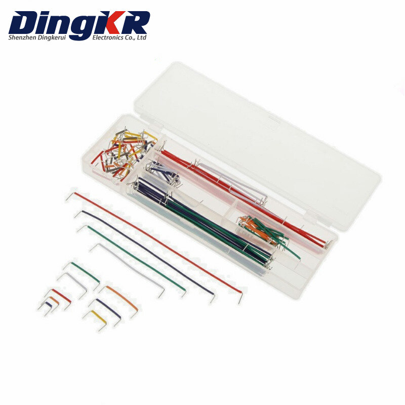 Solderless Breadboard Jumper Cable Wire Kit, Forma de U, Escudo Arduino, Raspberry Pi Drop, Venda quente, 140Pcs