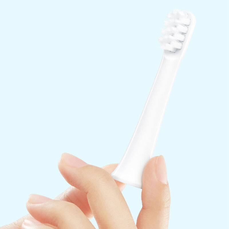 8PCS For XIAOMI MIJIA T100 Replacement Brush Heads Sonic Electric Toothbrush Vacuum DuPont Soft Bristle Suitable Nozzles