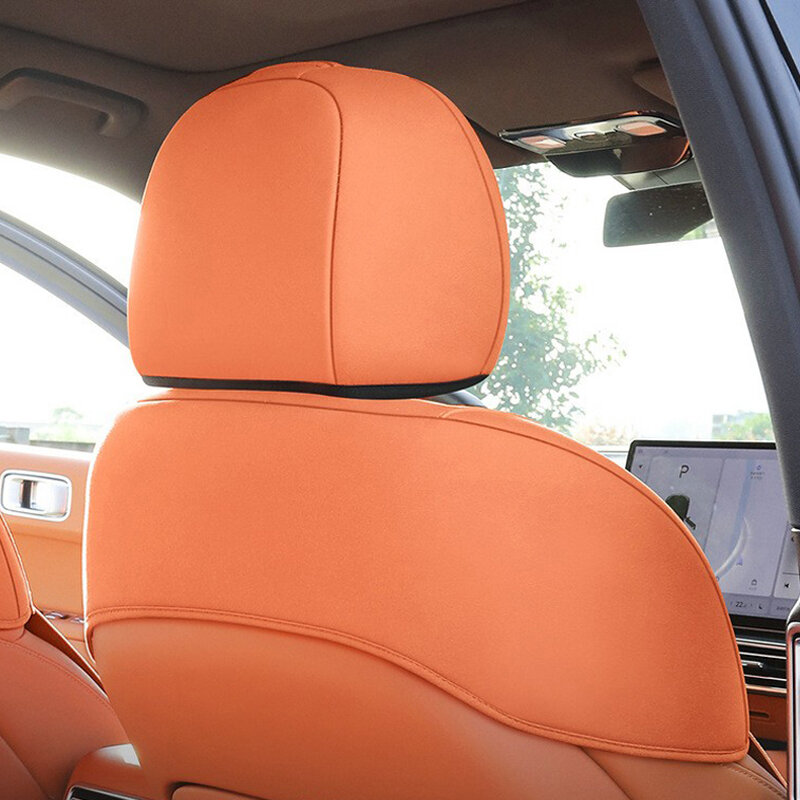 Custom Car Seat Covers For Leading Ideal Li LiXiang L7 L8 L9 2022 2023 2024 Suede leather Seat Cushion Car Seat Protective Cover