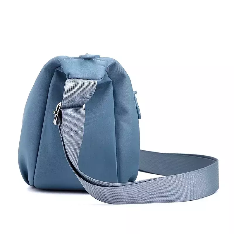 TOUB010 Ombro Crossbody Bag para Mulheres, Messenger Bags, impermeável Nylon Ladies Handbag, Moda