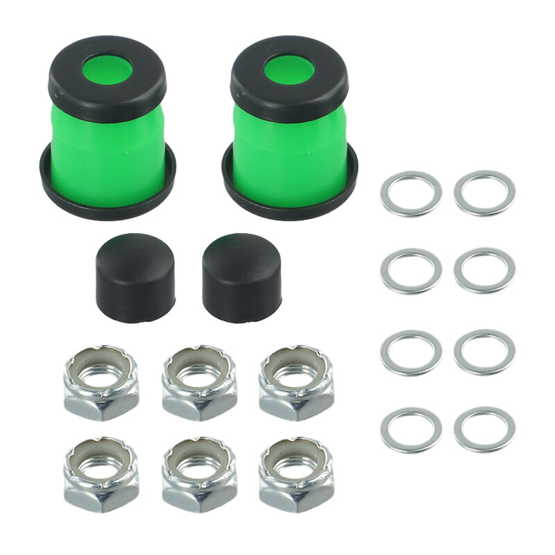 Skateboards Shock Suit Kit 90a Hard Longboard Pivot Tube Accessories Cups Bottom Bush Washers Rubber Colorful Shock Absorber