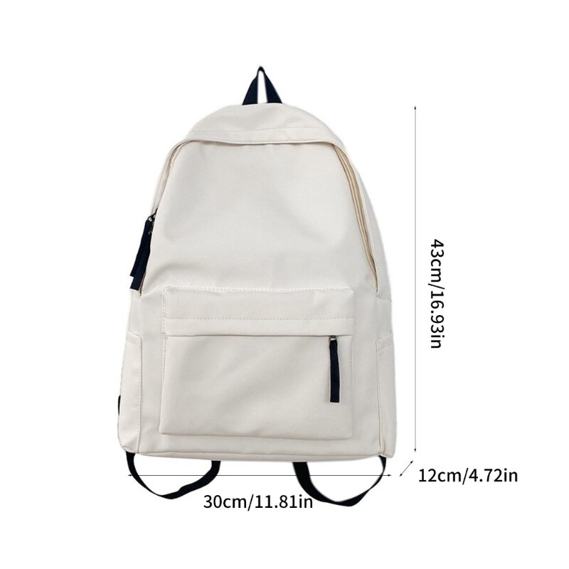 Стильный корейский стиль, рюкзак большой емкости, нейлоновая школьная сумка, дорожный рюкзак