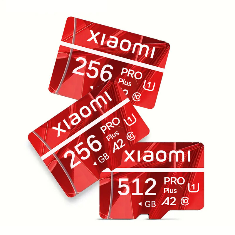 샤오미 마이크로 SD 카드, 스마트폰 및 감시 카메라용 고속 TF 플래시 카드, 메모리 카드, 2TB, 1TB, 256GB, 512GB, 64GB, 128GB