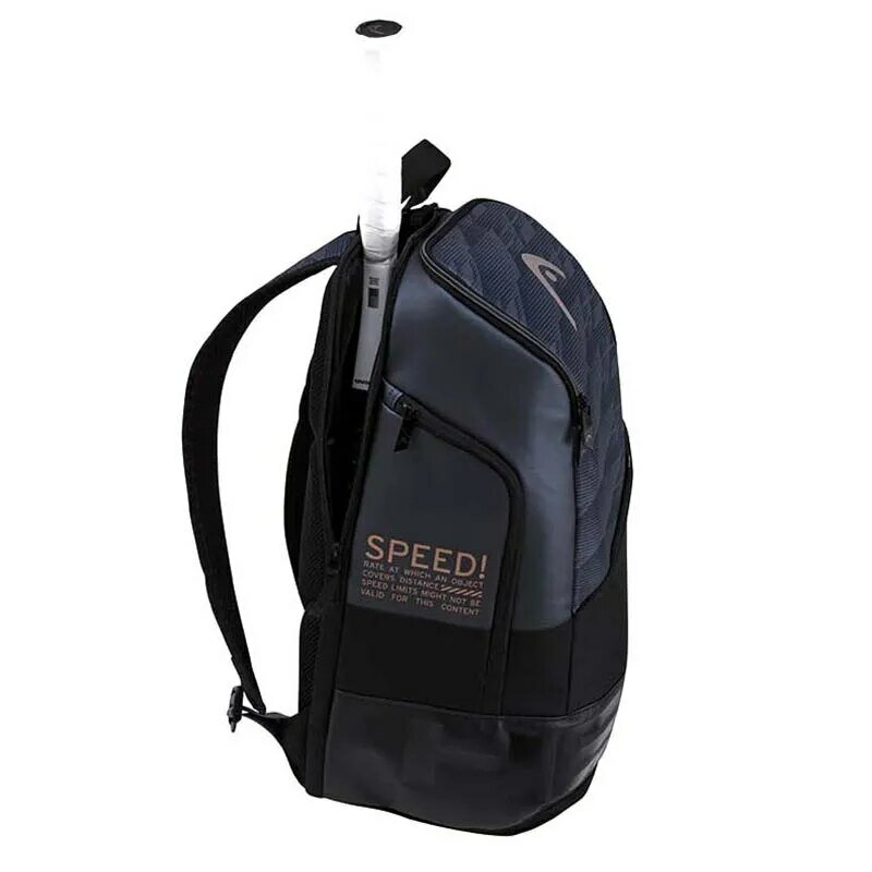 HEAD Djokovic Series Tennis Backpack 1-2 Pack Men's and Women's Sports Bag Badminton Backpack Independent Shoe Compartment