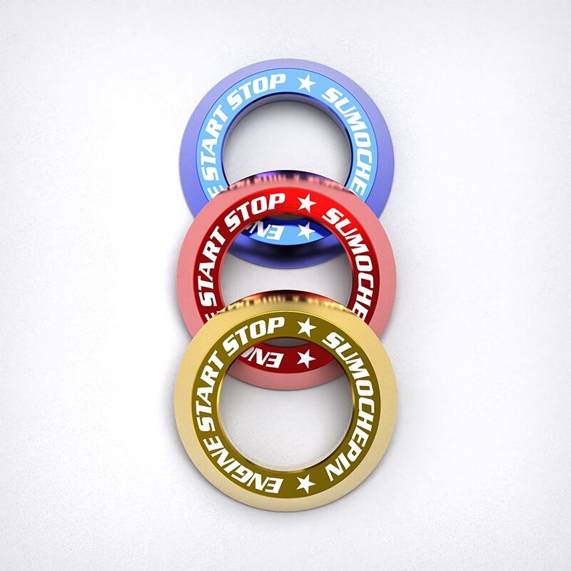 Motorcycle Key Ring Cover Decorative Trim CNC Sticker for VESPA GTS300 KTM RC 125 200 RC390 BD300  Accessories