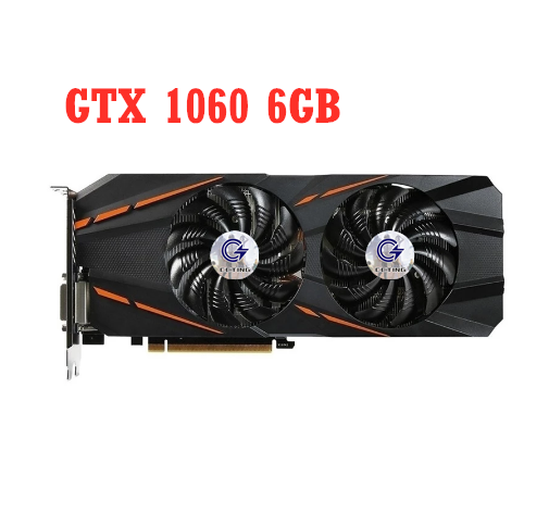 Karta graficzna gigabajt GTX 1060 6G do gier 3GB karta graficzna mapa GPU dla nVIDIA Geforce używanych kart wideo GTX1060 3GB 192Bit