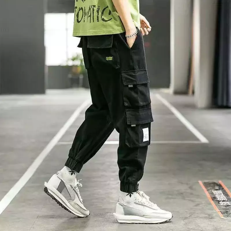 Trekking escursionismo pantaloni autunnali uomo Harem Cargo Pants for Men Outdoor multitasche Khaki Multi Pocket Grey Emo Fashion Long Y2k
