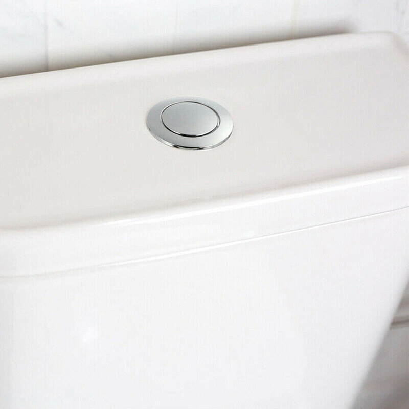 Narzędzie zbiornik toaletowy przycisk produkty gospodarstwa domowego 1 części wymienne do komputera 38mm akcesoria części srebrne wysokiej jakości