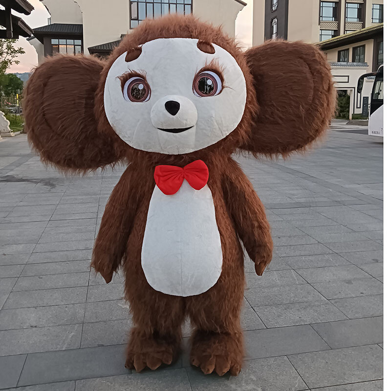 Cosplay Eisbär Maskottchen aufblasbares Kostüm 2m/2,6 m/3m Riesen Plüsch puppe Cosplay Panda