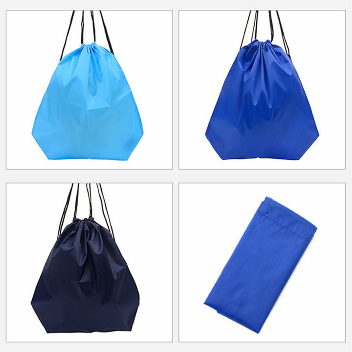 Impermeável Oxford pano mochilas, Drawstring saco, espessado mochilas, Brand New, 210D