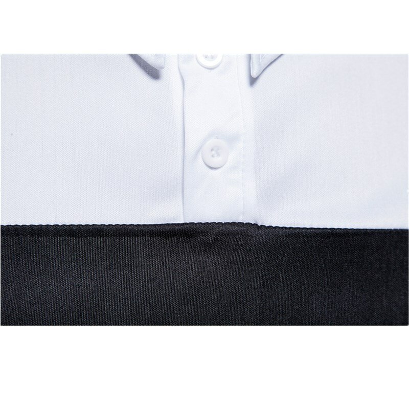 Мужская Повседневная рубашка с коротким рукавом, модная спортивная рубашка-поло с коротким рукавом и принтом, для лета