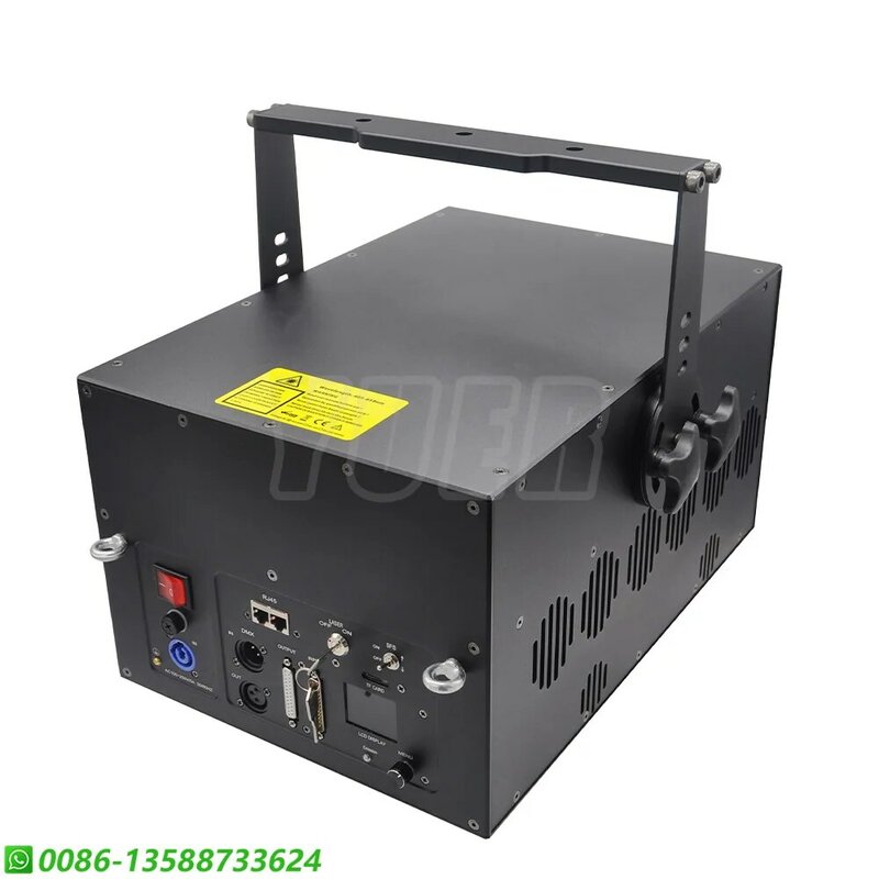 New 30W Full Color Animantion Beam 40Kpps Scanner DJ Laser Disco Stage Lighting Wedding Birthday Party Professional Projector