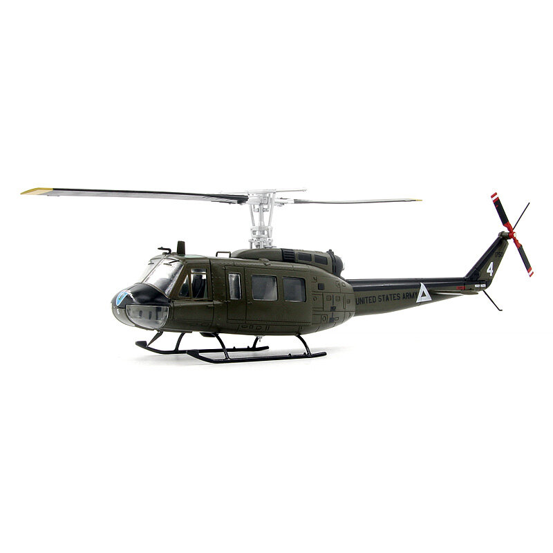 Exército Militar Modelo da Liga, Helicóptero De Combate Militar, Modelo Diecast, 1:48 Escala, Toy Gift Collection, Simulação Display, Decoração, UH-1H