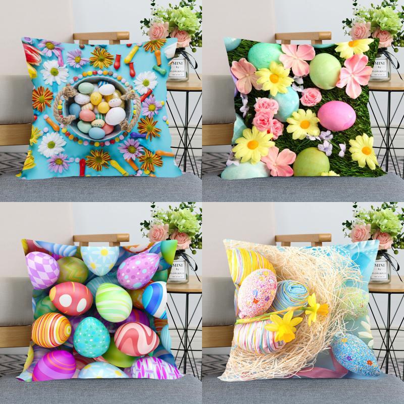 Easter Pillowcase Home Decor Pillowcase Cushion Pillowcase