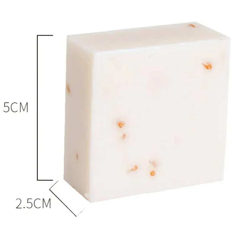 2 pezzi thailandia sapone al latte sapone fatto a mano di alta qualità sapone al latte sapone al riso nutrire il latte saponi idratanti sapone per la pulizia dei volti del corpo