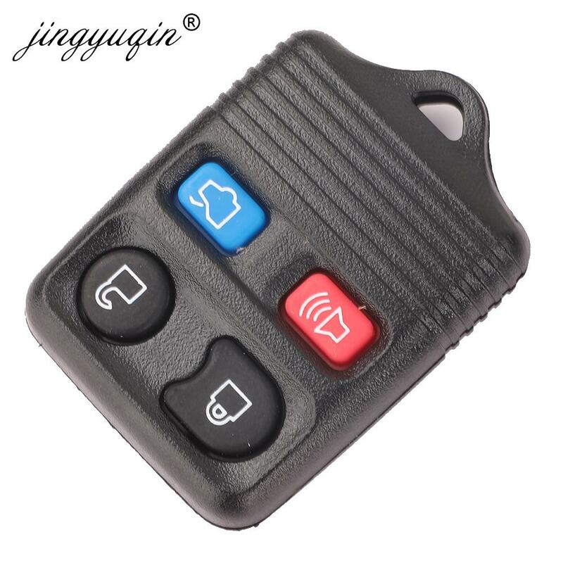 Jingyuqin-Chave do carro remoto, 2, 3, 4 Botão, Trânsito, Keyless Entry Fob, 315MHz, 433MHz, Ford, Mazda, Controle remoto, Transmissor Clicker