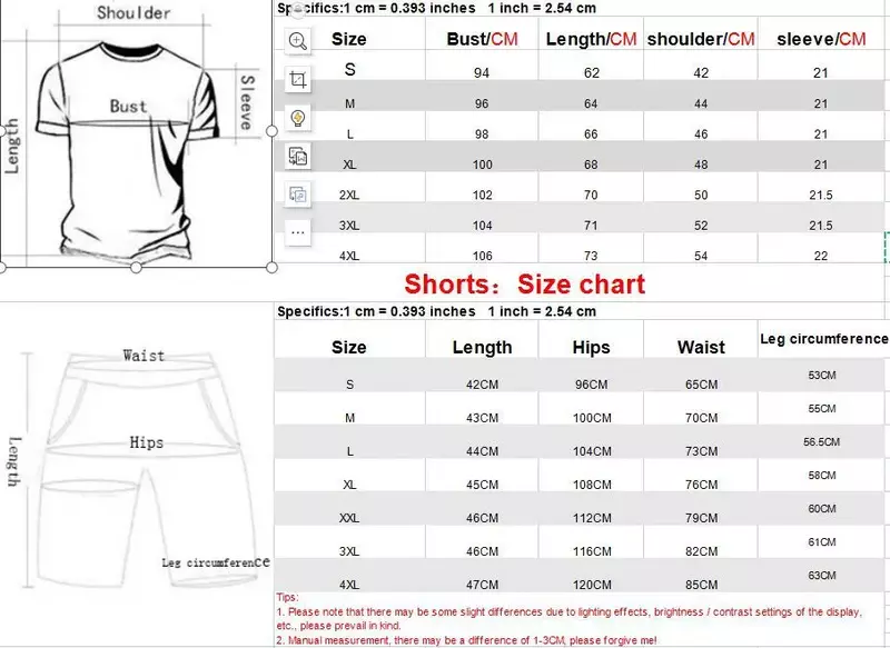 Summer Luxury Set Men's Short Sleeve Suit Fashion Casual Shorts Tracksuit Clothes for Mens T-shirt + Shorts 2-piece Set