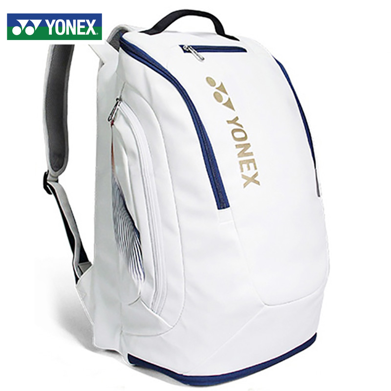 Yonex tas ransel raket bulutangkis pria dan wanita, tas olahraga tahan air latihan kompetisi, tas modis kapasitas besar
