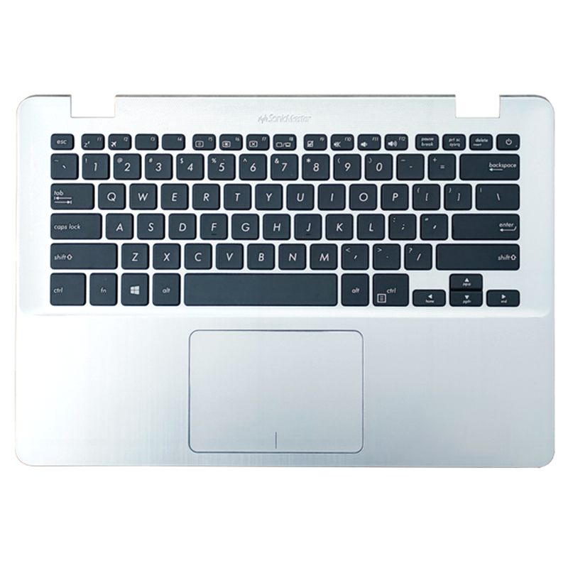 Upper Cover Keyboard For ASUS S4000 S4000UA S4000U S4100 X405U Laptop Palm Rest Case US KR CZ keyboard