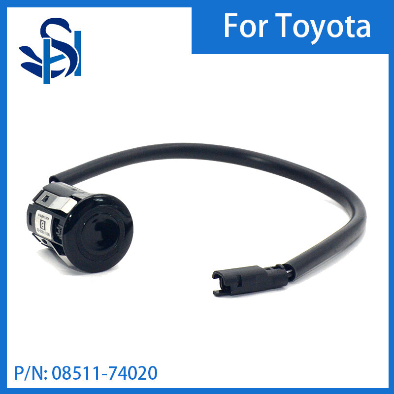 08511-74020 PDC Parking Sensor Radar with Wire Color Black For Toyota ZVW30 Prius
