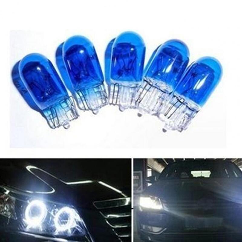 10Pcs Bulb Super Bright for Car Lot T10 12V 5W White Halogen Bulb 10Pcs/Xenon Halogen Bulbs Lamps Auto