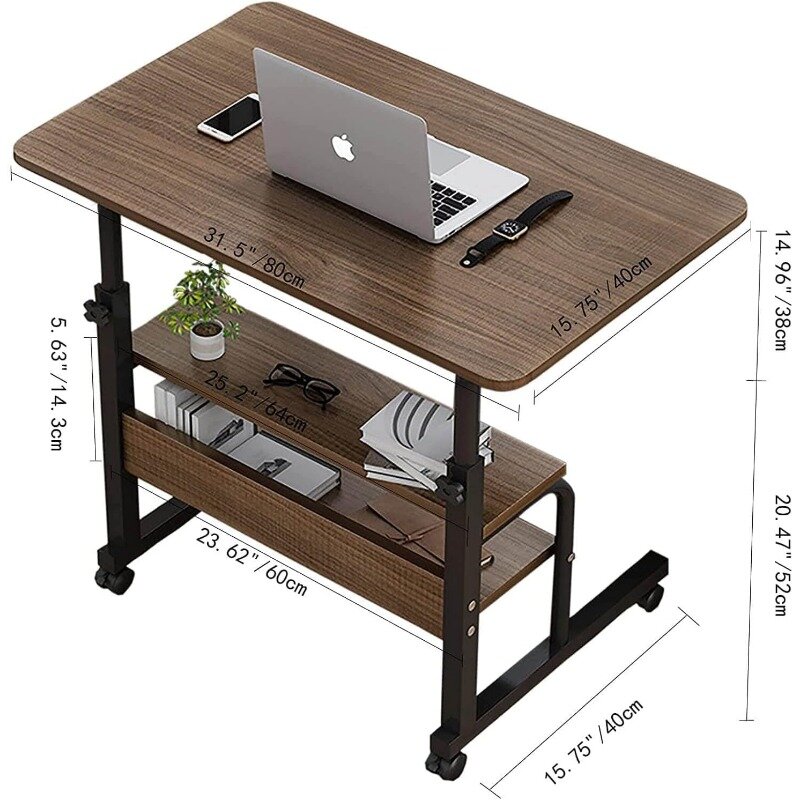 Table Student Computer Desk Portable Home Office Furniture Small Spaces Sofa Bedroom Bedside Learn Play Game Desk