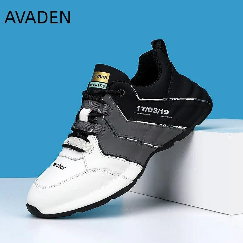 Men's Casual Shoes Wear-Resistant Non-slip Fashion Breathable Trendy All-match Comfortable Outdoor Platform Shoes Spring Main