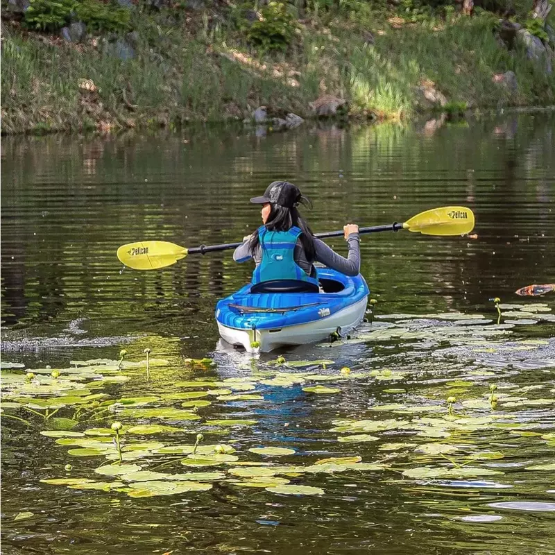 Sit-in Kayak - Lightweight, Safe and Comfortable，Recreational Fishing Kayak