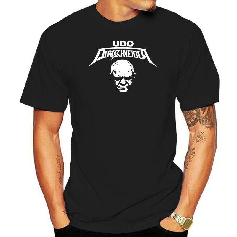 UDO Dirkschneider German heavy metal Black t shirt S to 3XL