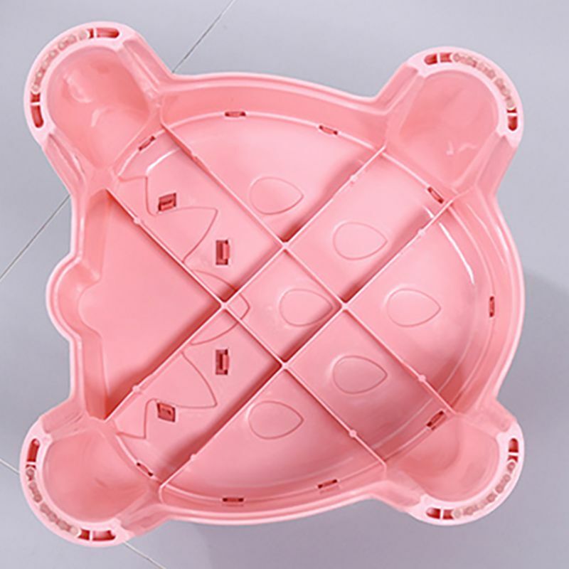 Bathroom Plastic Children's Stool Strawberry Thickened Anti-slip Shoe Changing Stool Kid's Stepping Bench Stable Bedside Stools