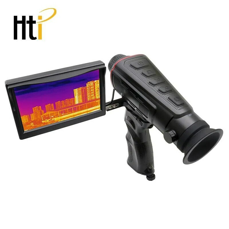 In Lager HT-A4 384*288 thermische auflösung 35mm objektiv thermische infrarot nachtsicht monokulare nachtsicht kamera
