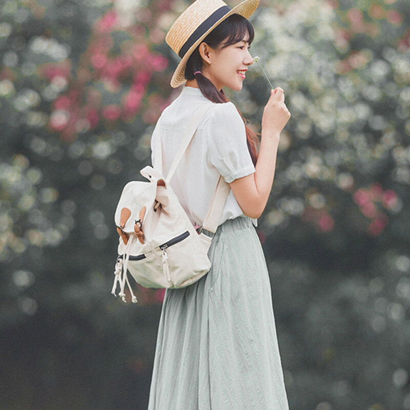 Fashion Canvas Bag Trend Ladies Shoulder Bag Handbags Korean Casual Student