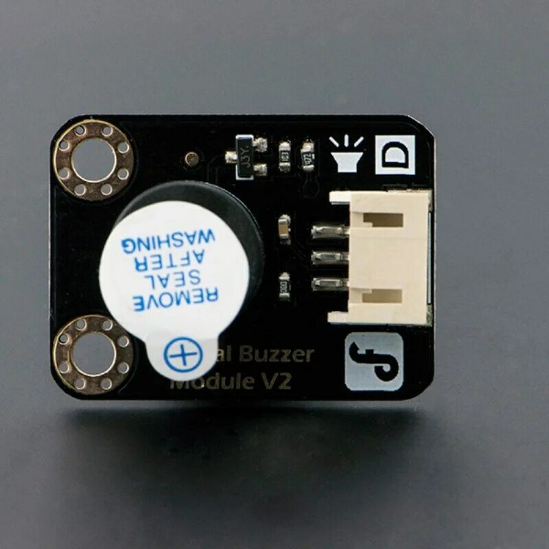 Гравитация: цифровой зуммер, модуль сигнализации, совместимый с Arduino с кабелем передачи данных 3,3 В/5 В