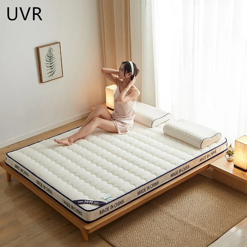 UVR نوم فندق تايلاند مرتبة فراش من اللاتكس رغوة الذاكرة وسادة السرير الراقية سميكة 8 سنتيمتر تاتامي النوم المعونة فراش
