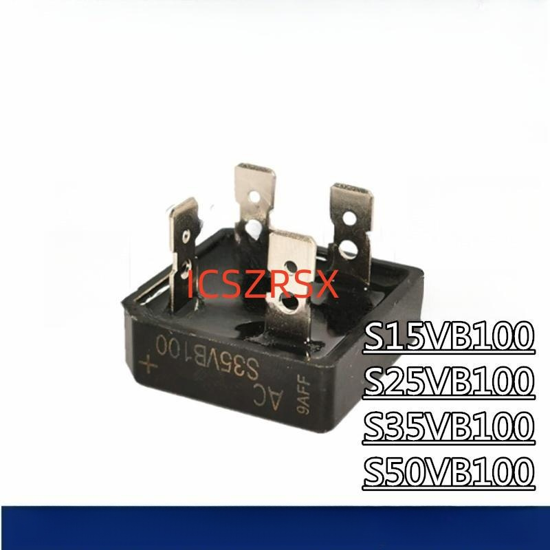 단상 다이오드 4 핀 브리지 정류기, KBPC608, KBPC-608, 6A, 800V, 10 개, 신제품