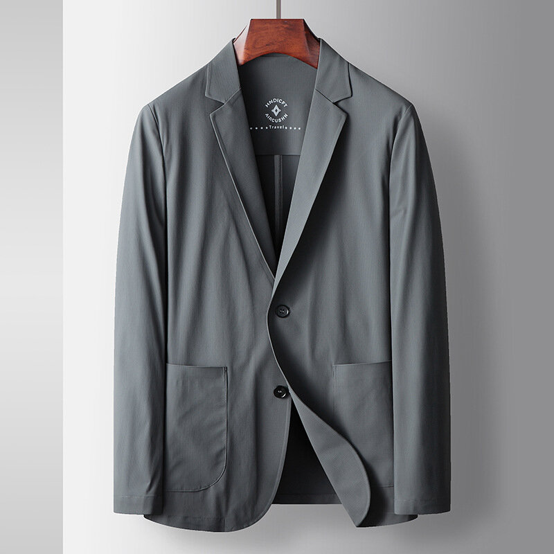 6245-R-Summer New Suit Business Men's Suit Set Slim Fit Professional Suit Customized Suit