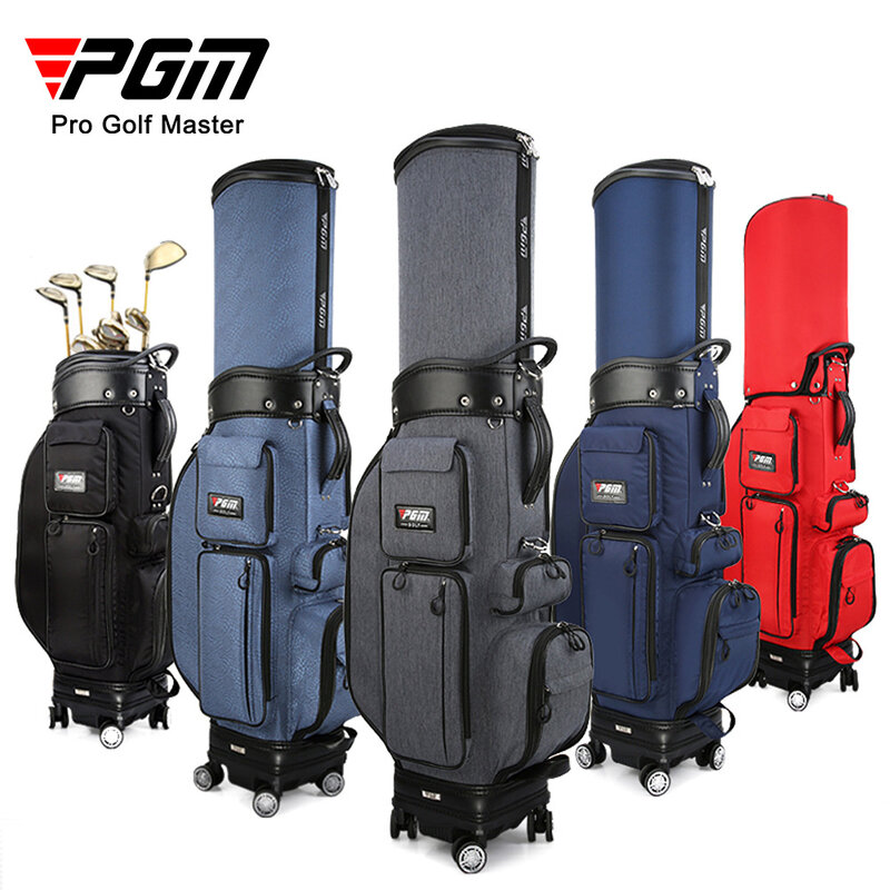 PGM-Golf Standard Bag Wheel, impermeável, Bracket Ball Package, polia, Double Ball Cap, Rain Cover, Homens, QB061